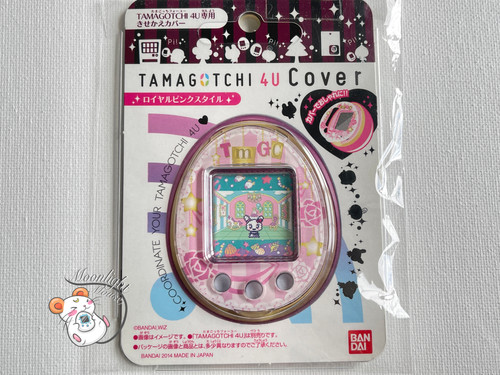 Tamagotchi 4U TMGC Pink Roses Pastel Comic Characters Faceplate