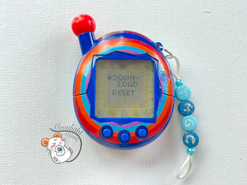 Tamagotchi Connection 青 グリッター Bandai Tamagotchi Connection Light Blue Glitter Revival Mini