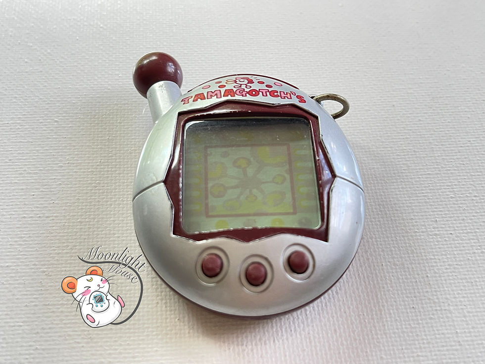 Thumbnail: Tamagotchi Chou Jinsei Enjoi Entama Silver Brown Chocolate Bandai Japan 2006