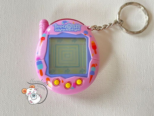 Tamagotchi Connection v3 English Pink Ice Cream 2005 | Moonlight Mouse