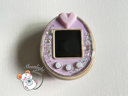 Tamagotchi P's English Purple Bandai Japan 2012 | Moonlight Mouse