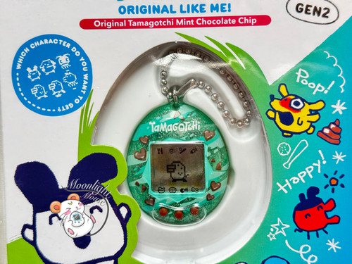 Tamagotchi Original Color Collection Gen 2 P2 Transparent Mint