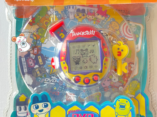 Tamagotchi Connection v5 Familtchi English Blue Red Yellow Stars