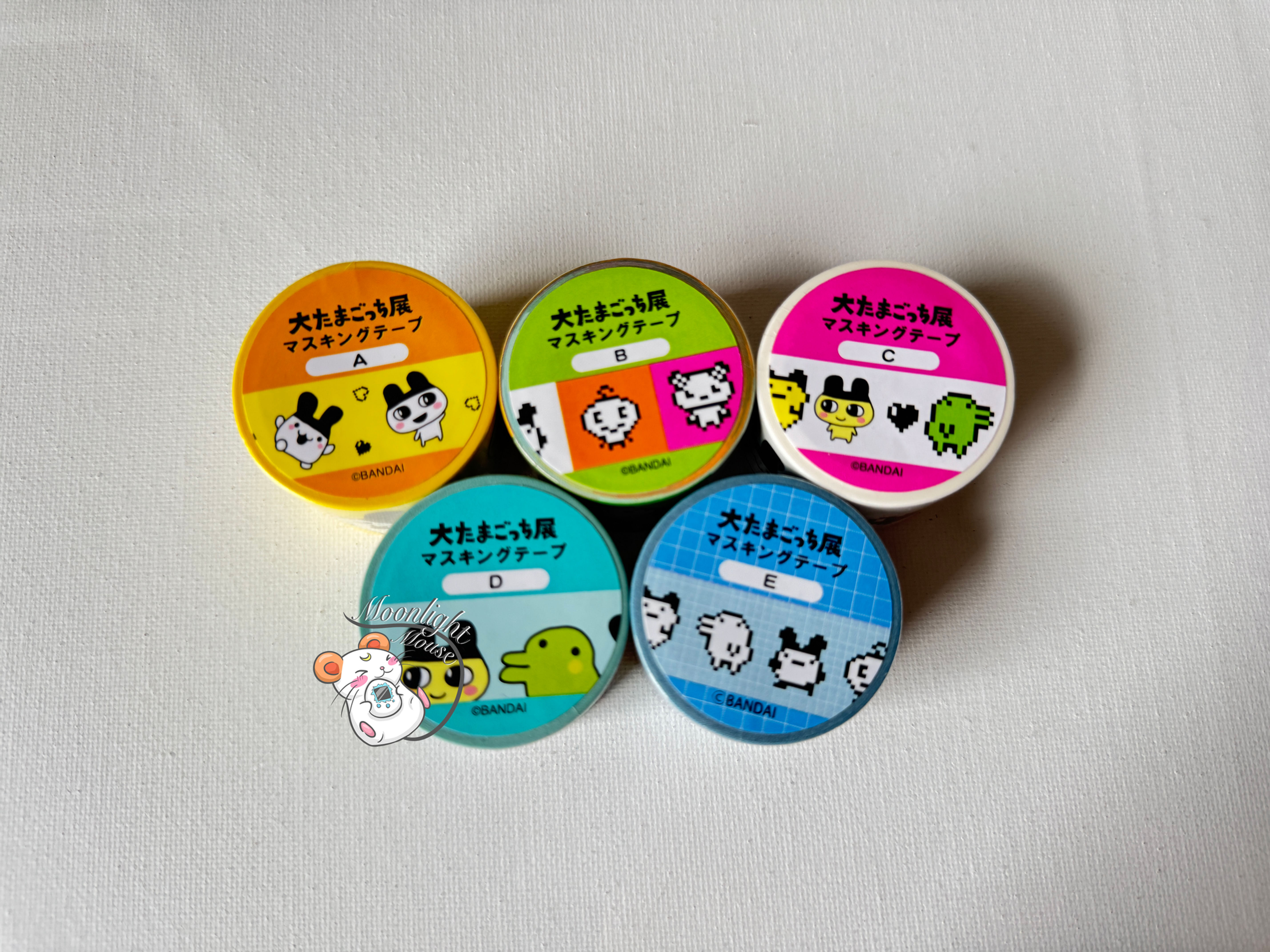 Tamagotchi Exhibition Exclusive Character Washi Tape Bandai Japan 2026