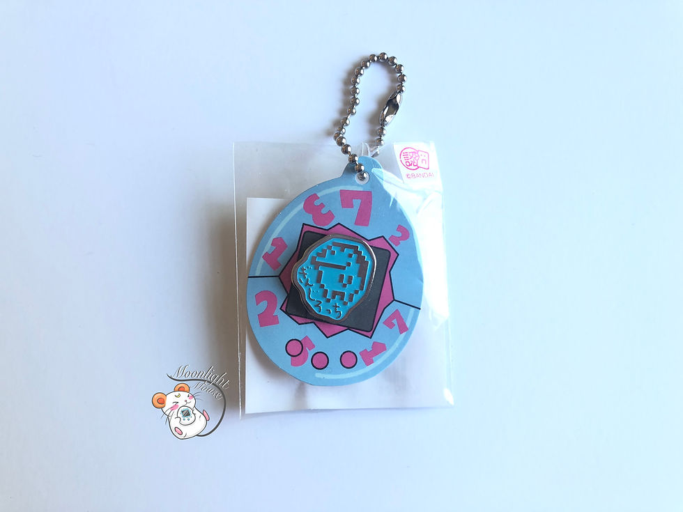 Thumbnail: Tamagotchi Original Vintage Character Pin Charm Pink Blue Green Orange 1998