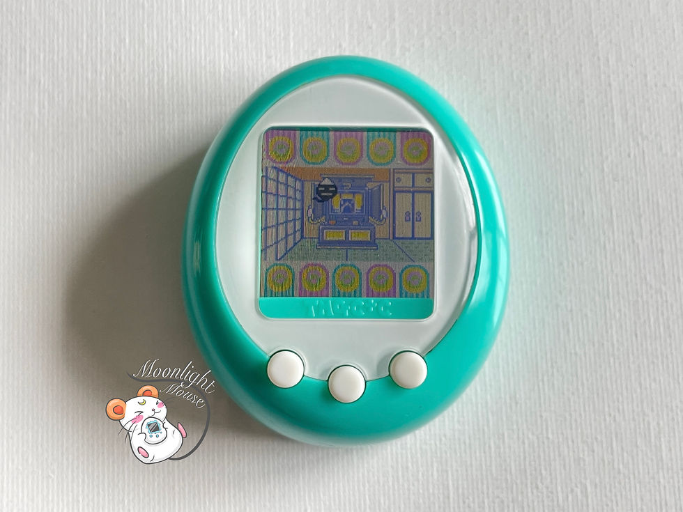 Thumbnail: Tamagotchi Plus Color+ Green Teal w/ Mametchi Cover Bandai Japan 2008