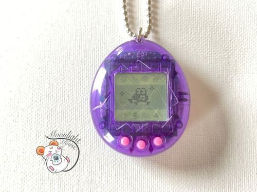 Tamagotchi Original Ocean Umino Transparent Purple Bandai Japan