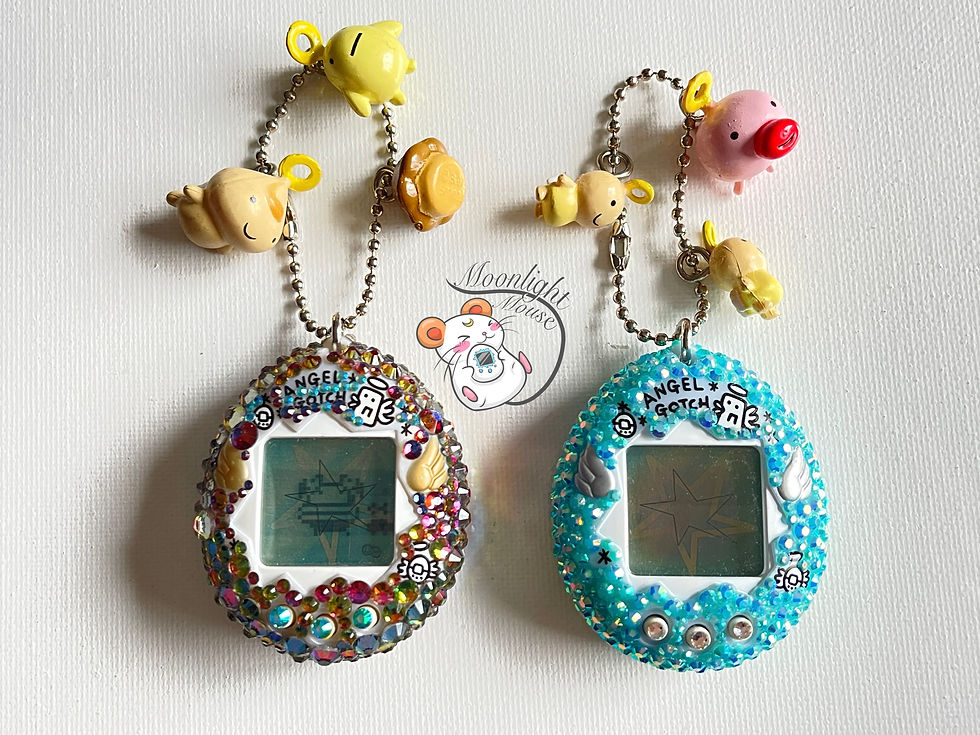 Tamagotchi Original Angel Angelgotchi Charms Kuriten Pie 1997 Bandai