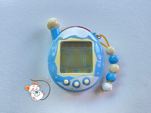 Tamagotchi Connection 青 グリッター Bandai Tamagotchi Connection Light Blue Glitter Revival Mini