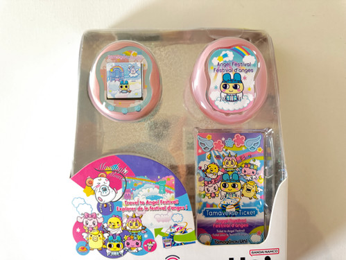 Tamagotchi Uni Angel Festival Pink Bandai 2024 | Moonlight Mouse