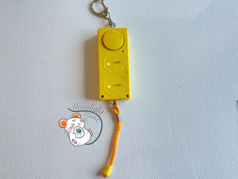 Thumbnail: San-x Rilakkuma Yellow Diary Life Tamagotchi Virtual Pet 1997