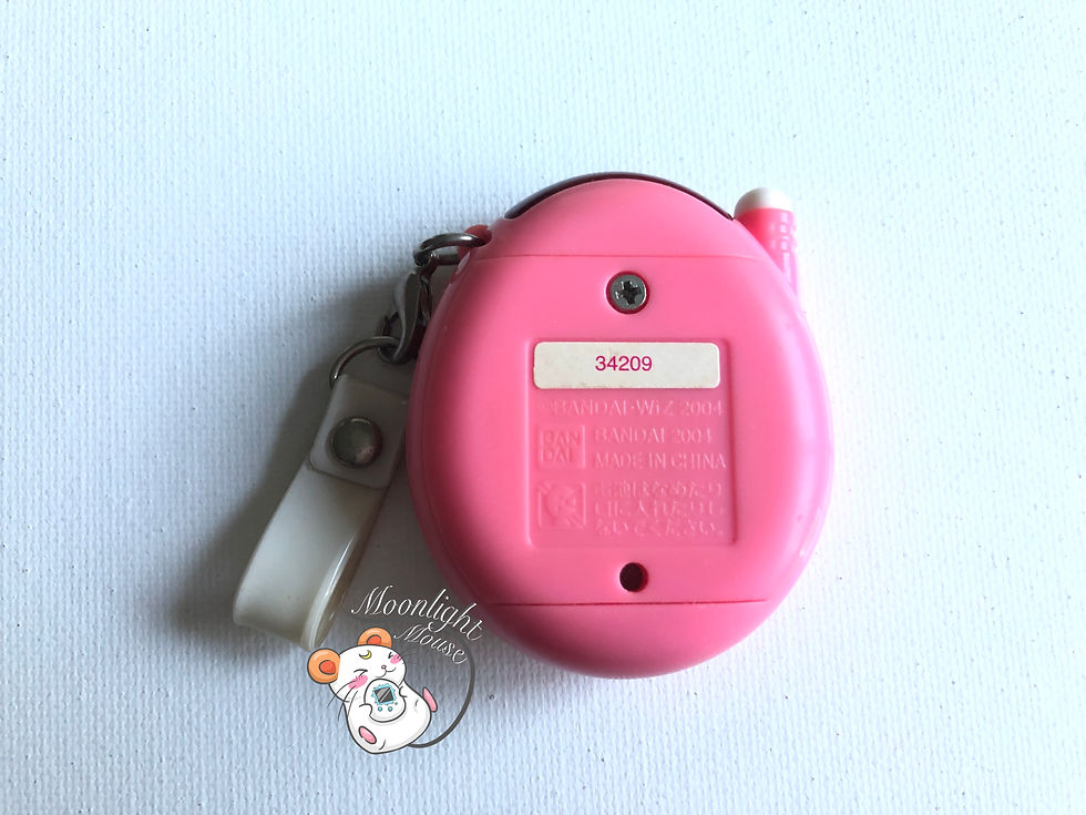 Thumbnail: Tamagotchi Connection v3 Keitai Akai Pink Snowflake Bandai Japan 2004