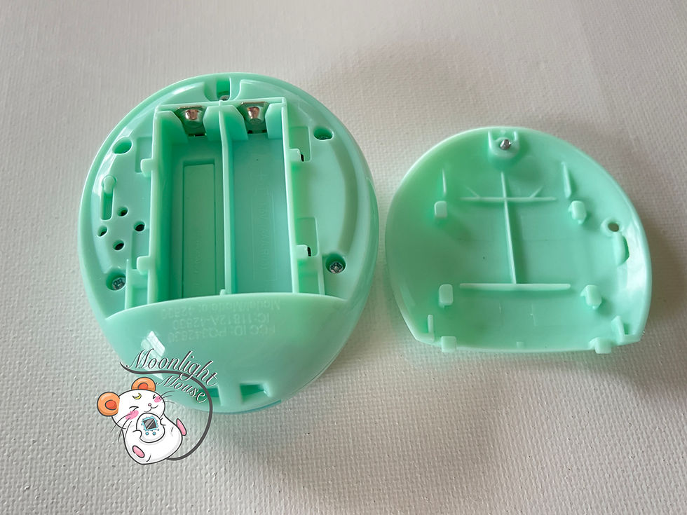 Thumbnail: Tamagotchi On Magic Magie Version Green 2019 w/ Baby Yoda Crochet Case