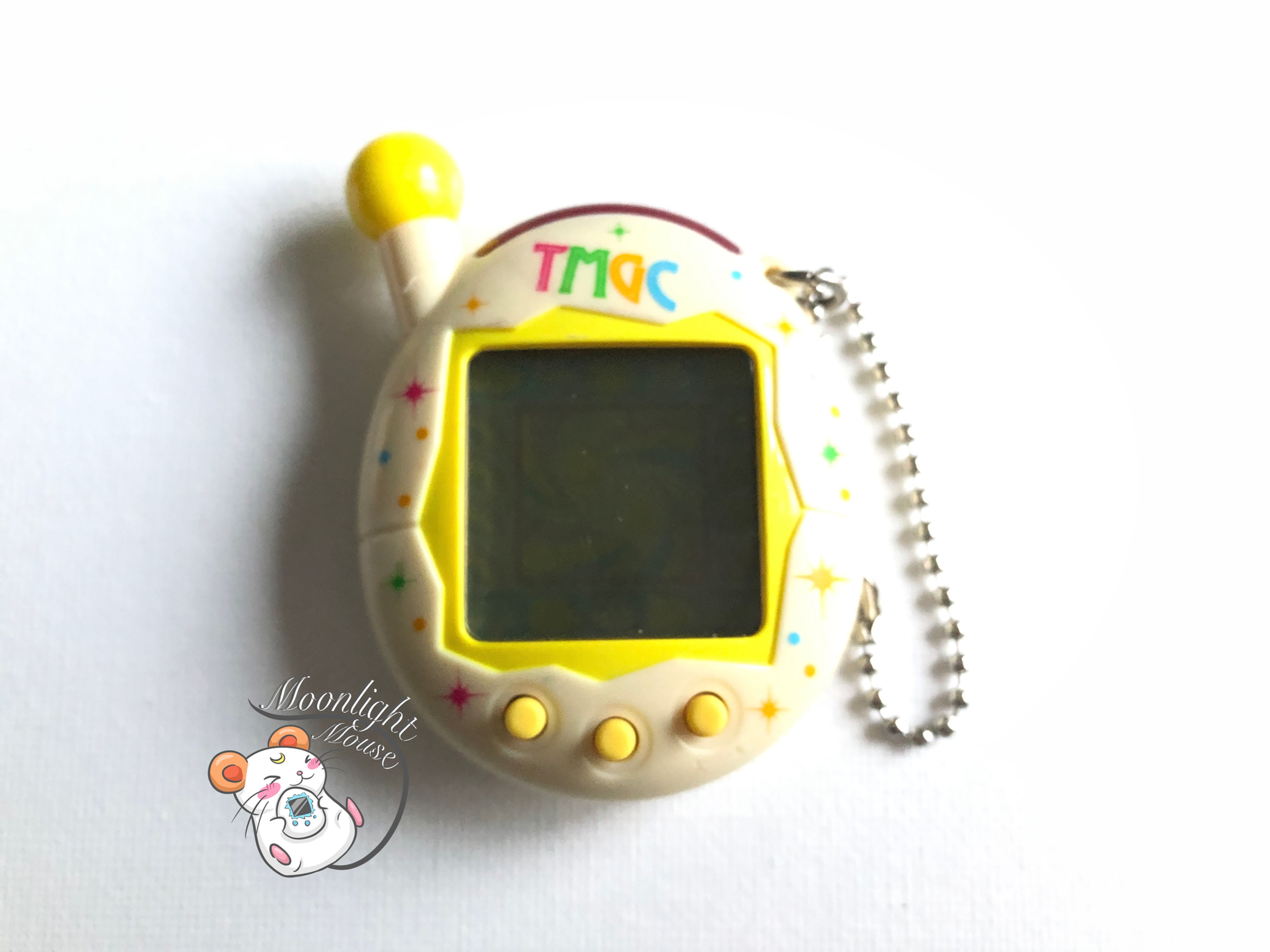 Tamagotchi Connection v4 English Yellow Twinkle TMGC Australia 2007