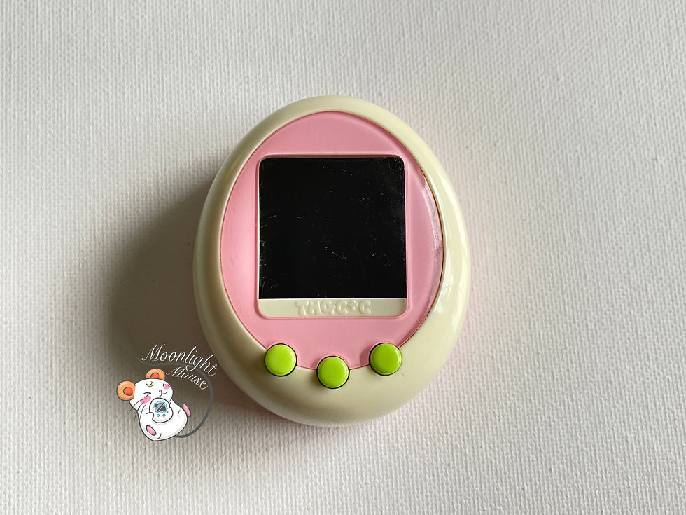 Thumbnail: Tamagotchi Plus Color+ Pink Cream Bandai Japan 2008
