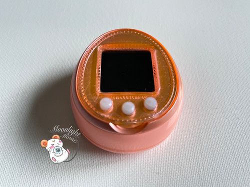 Tamagotchi 4U + Orange Peach Bandai Japan 2015 | Moonlight Mouse