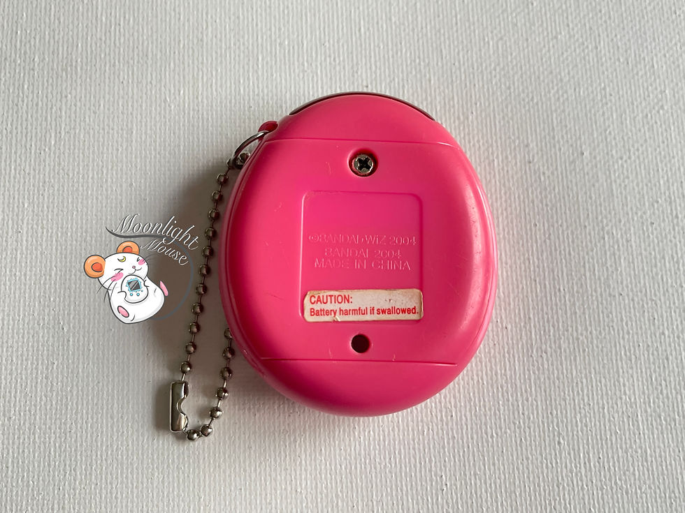 Thumbnail: Tamagotchi Connection v2 English Pink Shooting Stars Shell 2005