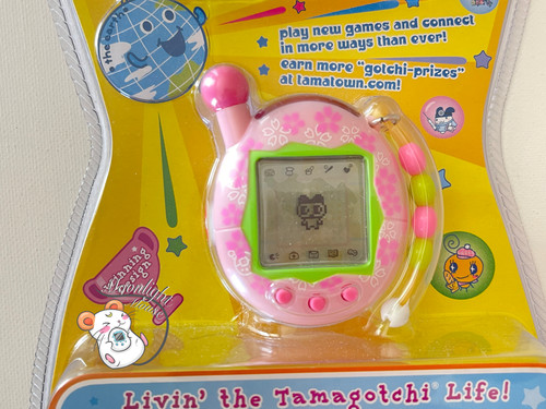 Tamagotchi Connection v4 English Pink Sakura Flowers