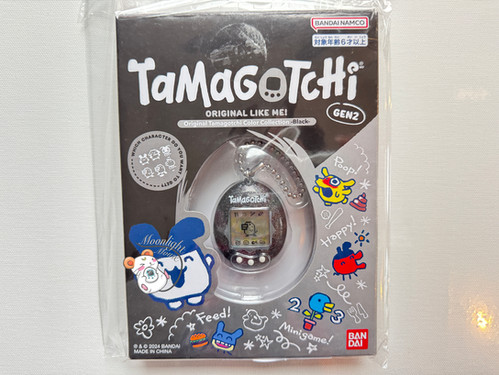 Tamagotchi Original Color Collection Gen 1 P1 Transparent Black