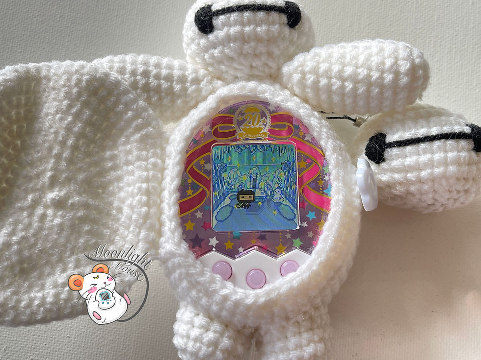 Thumbnail: Tamagotchi Mix M!x Anniversary Ribbon w/ Crochet Baymax Case + Downloads 2016
