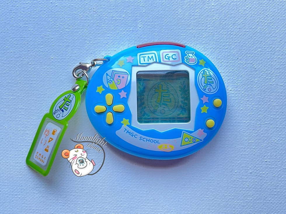 Thumbnail: Tamagotchi Connection School Blue Science TMGC Bandai Japan 2006