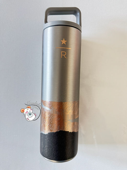 Starbucks Reserve Handle Lid Stainless Steel Bottle Copper Farm