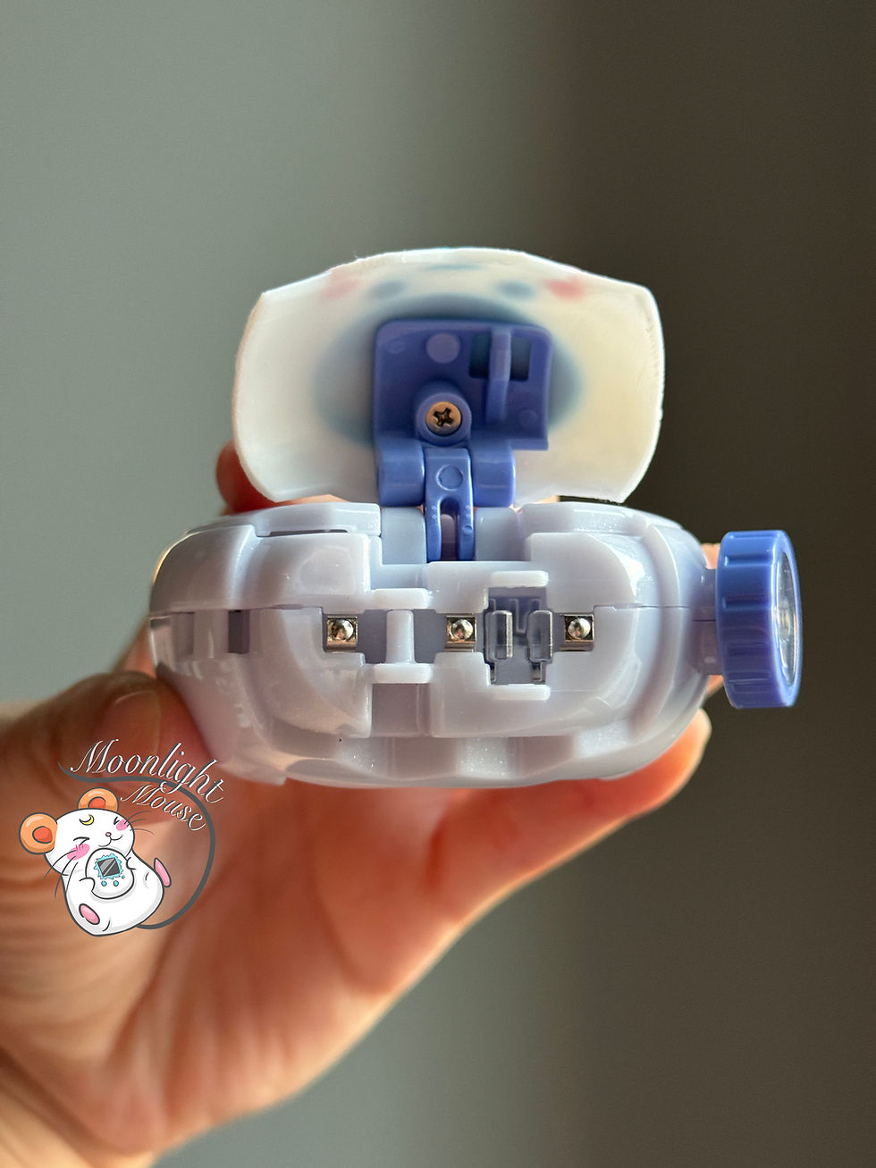 Thumbnail: Tamagotchi Paradise Purple Star Mimitchi 3D Print Top Cover White Blue