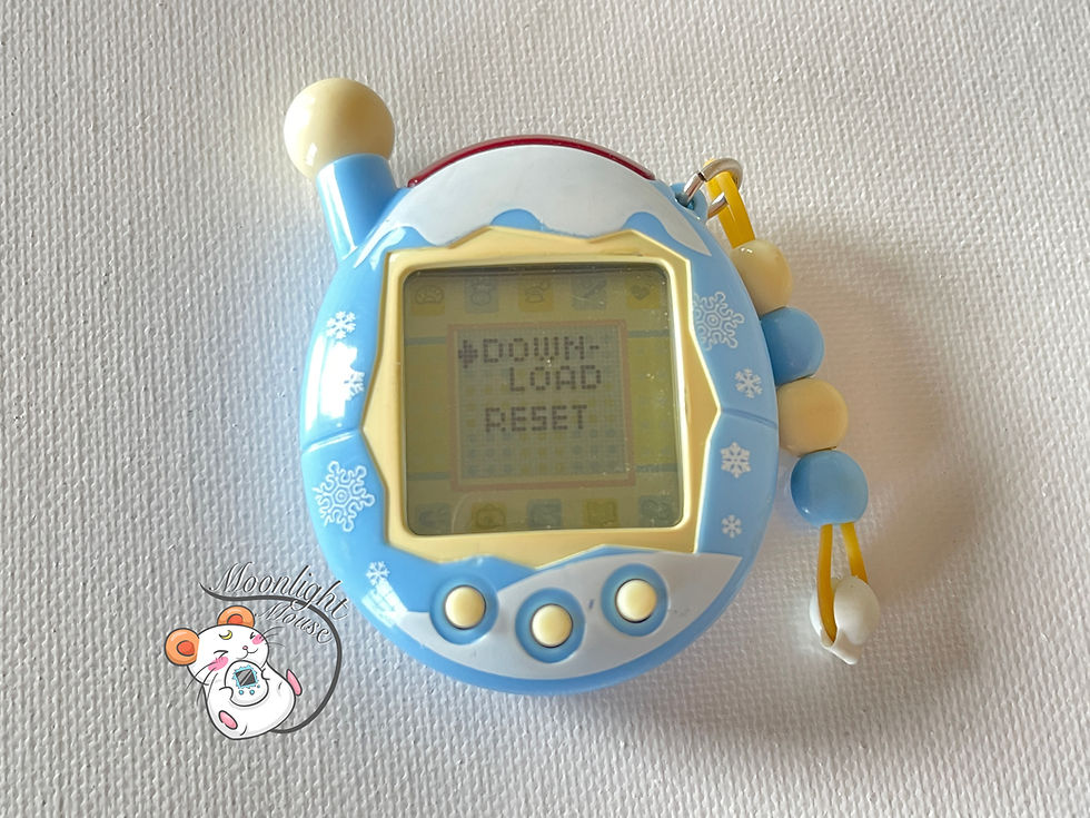 Thumbnail: Tamagotchi Connection v4 English Blue Snowflake Contest Winner Australia