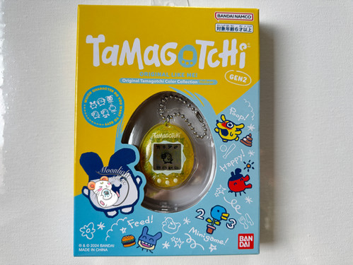 Tamagotchi Original Color Collection Gen 2 P2 Transparent Yellow