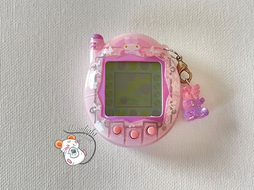 CUSTOM: Tamagotchi Connection v3 Transparent Pink My Melody