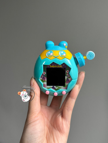 Tamagotchi Paradise Star Ura Mametchi 3D Print Top Cover Blue