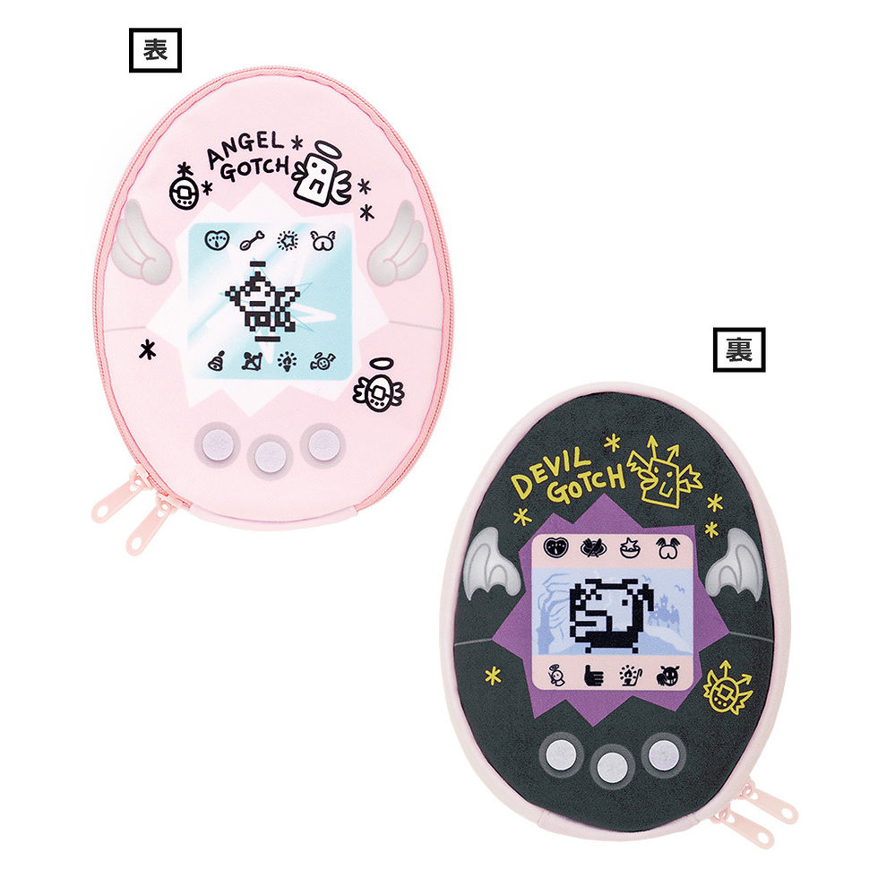 Ichiban Kuji Tamagotchi Shuku! Collaboration C. Prize Angelgotchi Devilgotchi