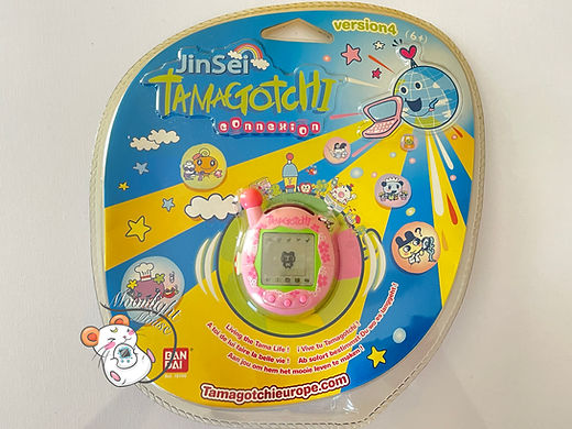 Tamagotchi Connection v4 English Pink Sakura Flowers Bandai