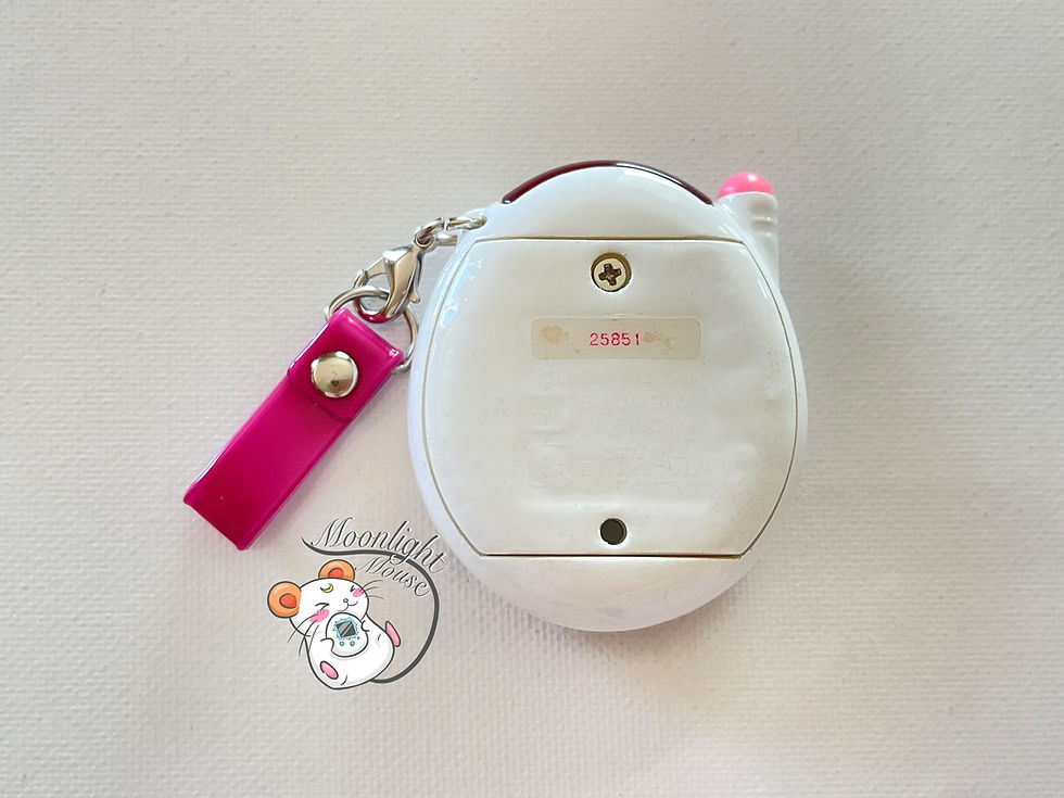 Thumbnail: CUSTOM: Tamagotchi Connection v3 Keitai Akai Pink Seventeen 2004