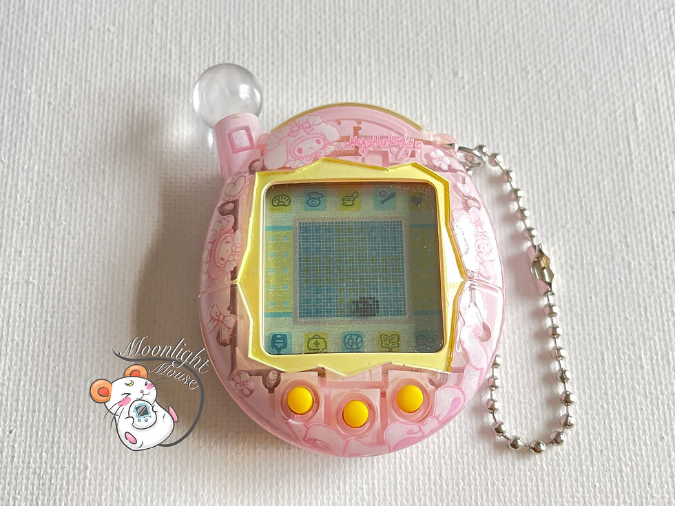 Thumbnail: CUSTOM: Tamagotchi Connection v4 Chou Jinsei Enjoi Entama My Melody Pink 2006