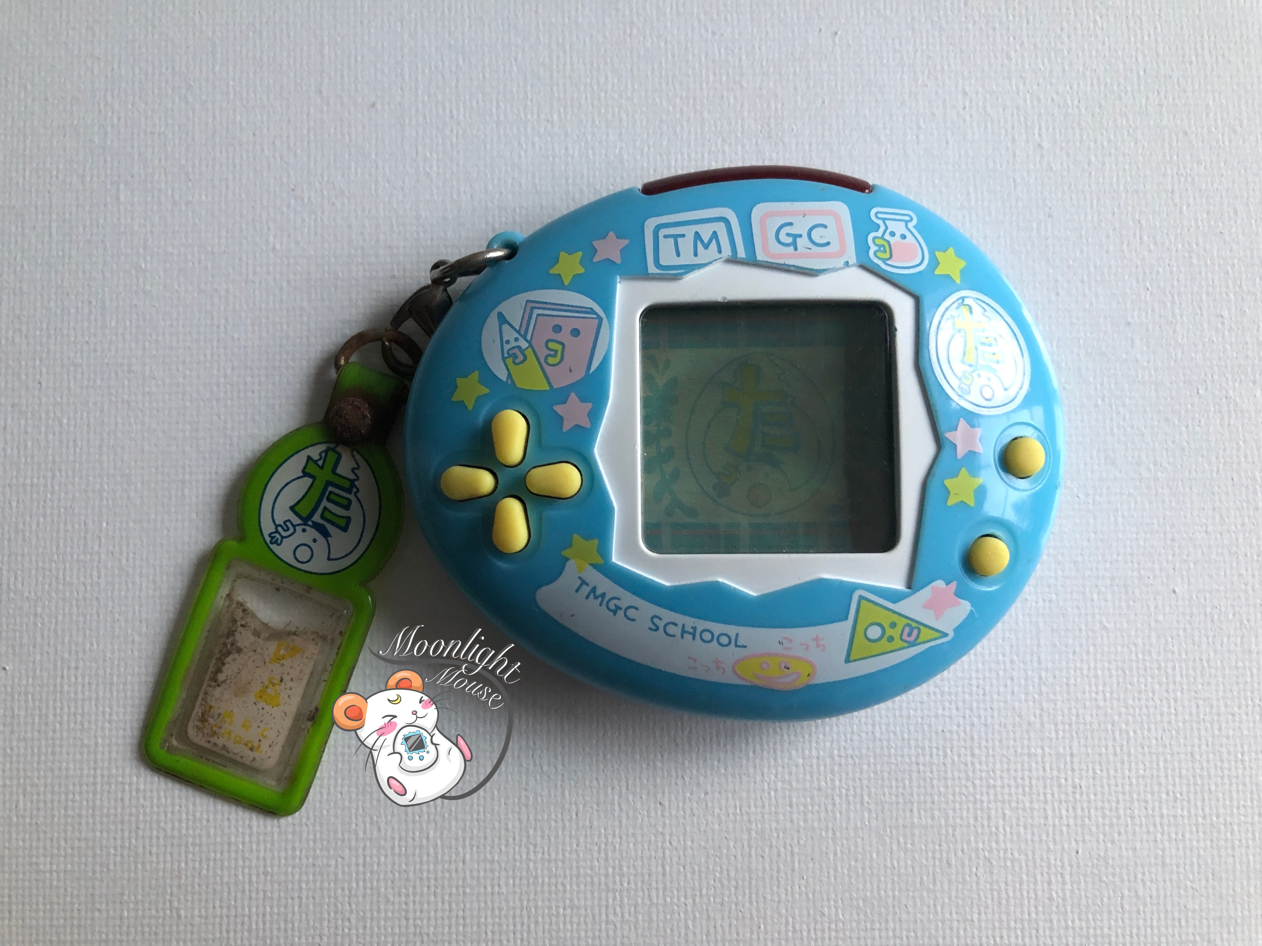 Tamagotchi School Blue Science TMGC Bandai Japan 2004