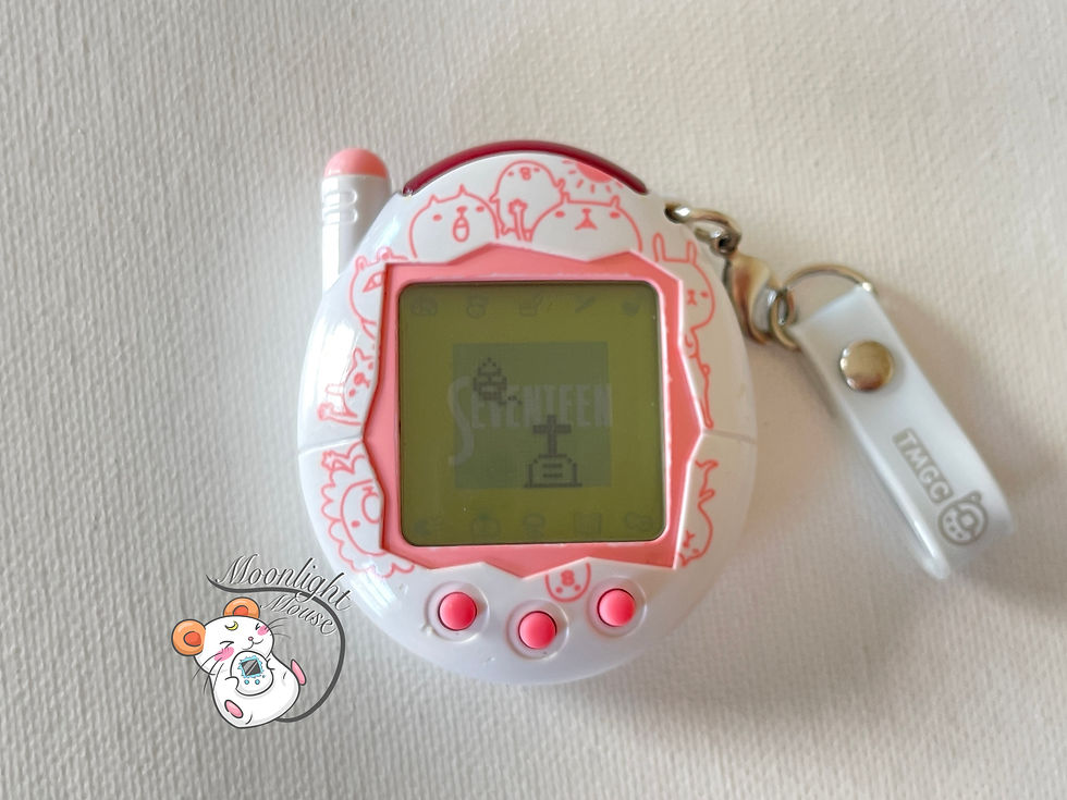 Thumbnail: 1/250 Tamagotchi Connection v3 Keitai Akai Seventeen Pink White 2005
