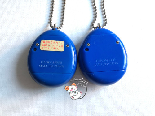 Tamagotchi Original Gen 2 P2 Blue Spaceship Bandai Japan
