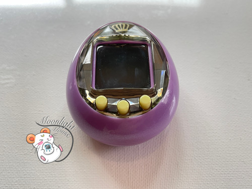 Tamagotchi iD Lovely Melody Crown Gold Purple Bandai Japan 2009