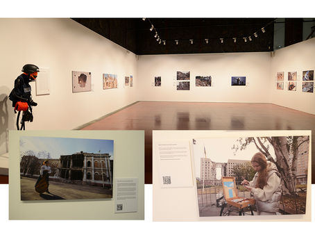 Historias que trascienden fronteras: de las fotos de guerra al arte, por el alumnado de la Universidad de La Laguna.