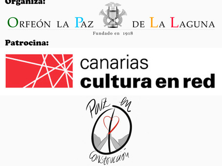 Ruta de Paz En Construccion con el Orfeón La Paz de La Laguna y el apoyo de Canarias Cultura En Red.