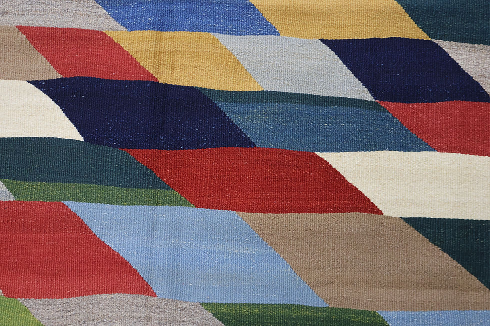 Thumbnail: Northwest Persian kilim -Size ,257cm -8.4ft x 222 =7.2ft .