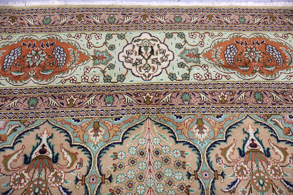 Thumbnail: Fine Persian Tabriz carpet