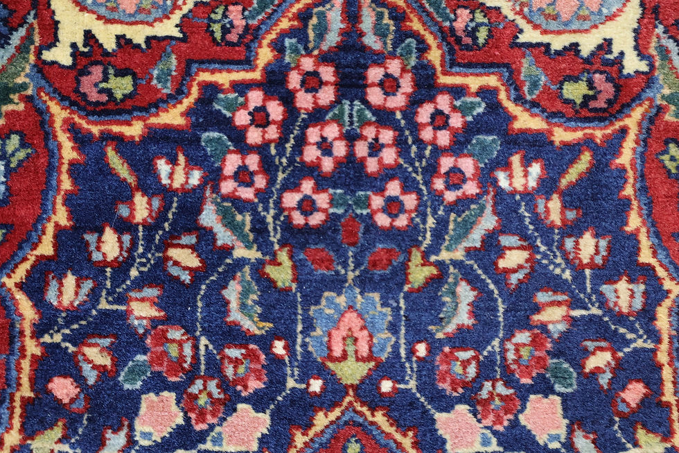 Thumbnail: Persian Tabriz rug