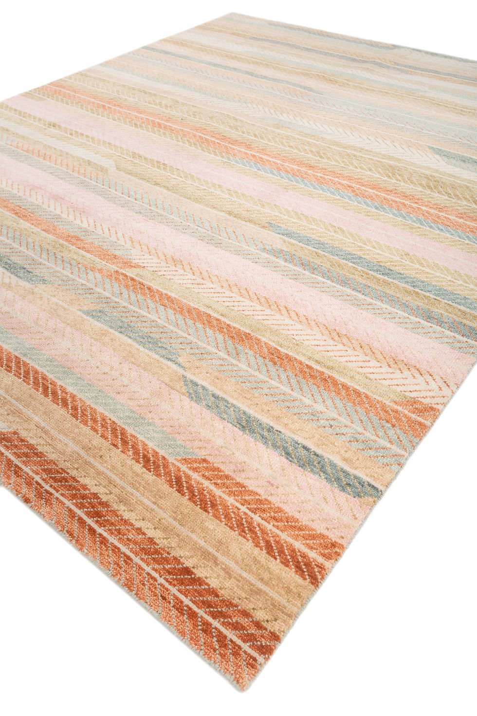 Thumbnail: fine contemporary handmade carpet -Size 304 cm / 9' 11 " x 243 cm / 7' 11