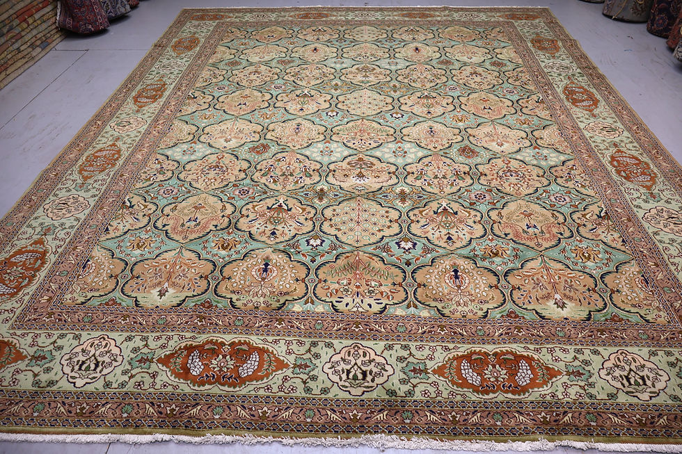 Thumbnail: Fine Persian Tabriz carpet
