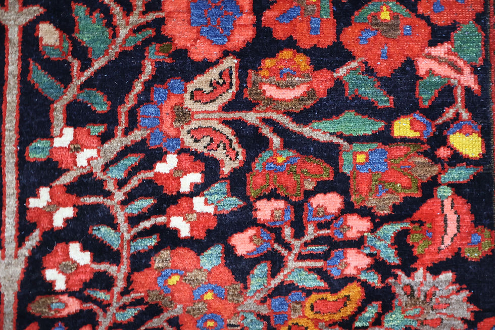 Thumbnail: Antique Persian Bakhtiyari Rug