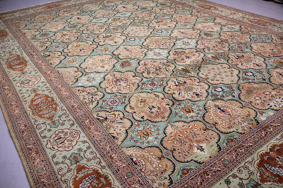 Thumbnail: Fine Persian Tabriz carpet
