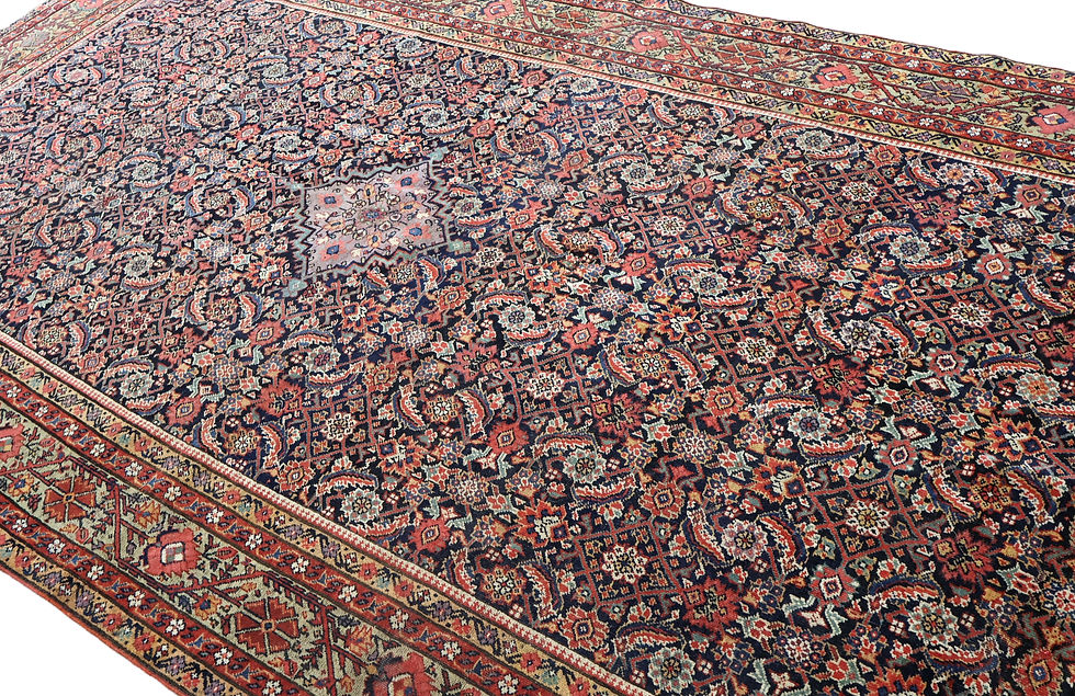Thumbnail: Persian Farahan carpet 315cm -10.3ft x width 174cm -5.7ft .