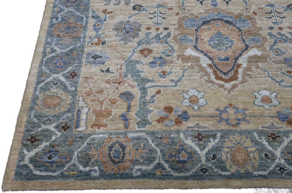 Thumbnail: Persian Sultanabad Rug- Size 223cm -7.3ft x width 160cm-5.2ft .